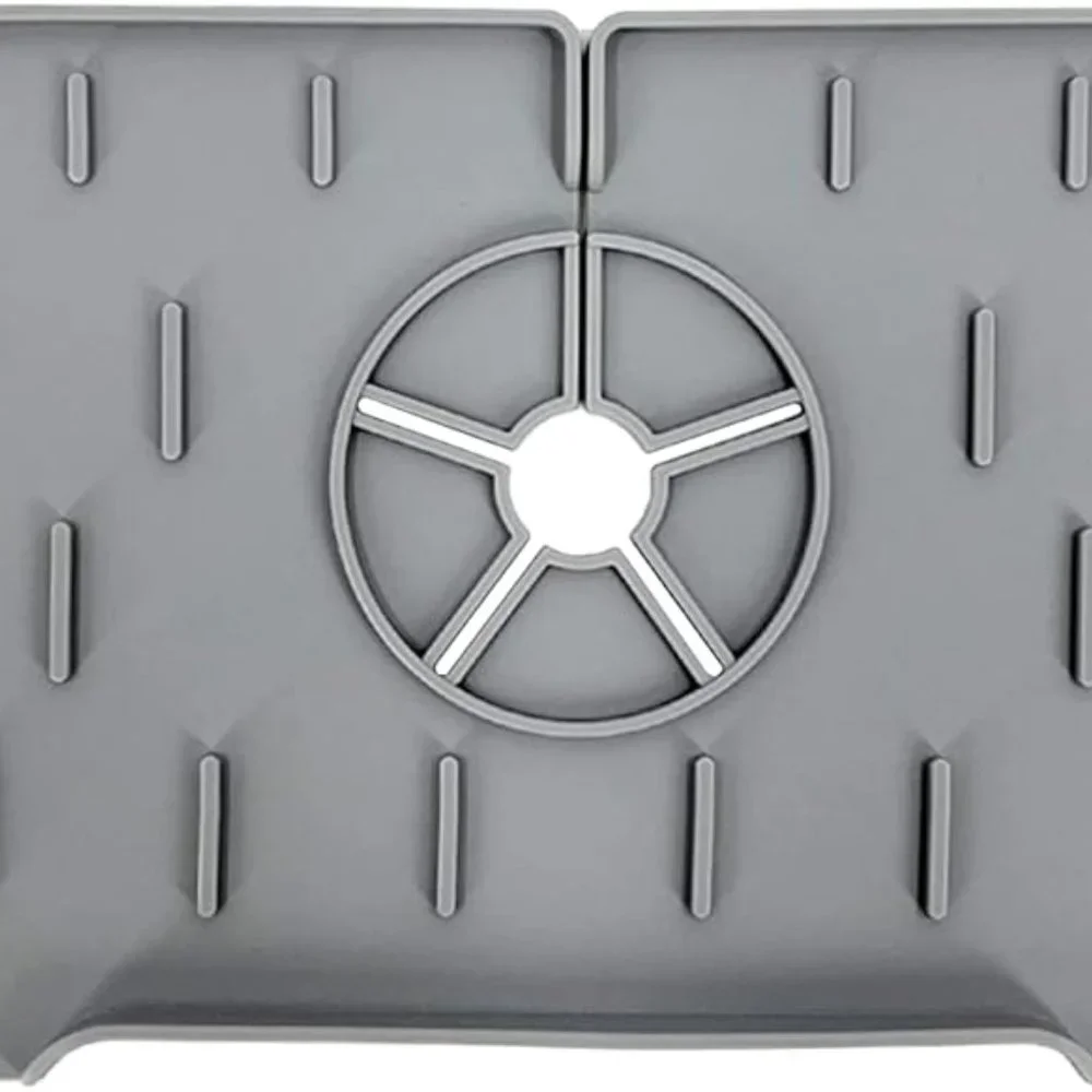 Silicone Sink/Faucet Water Catcher Mat, Kitchen Faucet Sink Splash Guard NEW - Picture 7 of 8